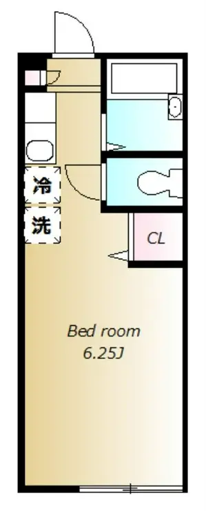 エスペランサ大塚 2階階 間取り