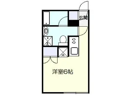 EXENTIA OJI-HONCHO(ワンルーム/4階)の間取り写真