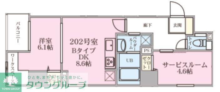 IL PRIMO KISOYA(1SLDK/2階)の間取り写真