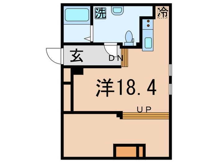 STAART OSAKI(ワンルーム/1階)の間取り写真