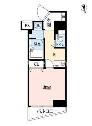 スカイコート本郷東大前壱番館(1K/2階)の間取り写真