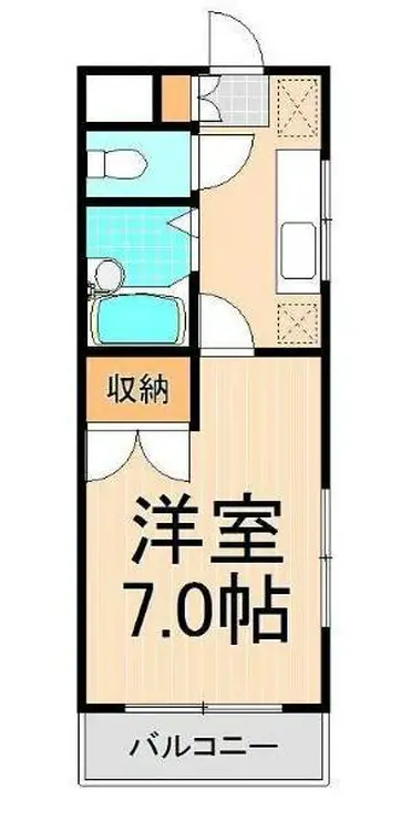 ミヤマエ弐番館 4階階 間取り