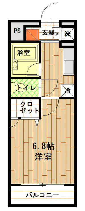 アヴァンツァーレ 1階階 間取り