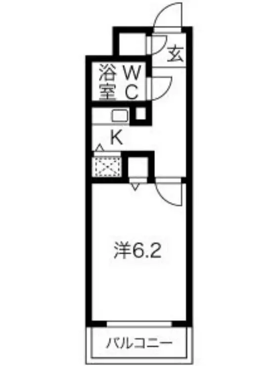 ライオンズマンション大森本町第3 3階階 間取り