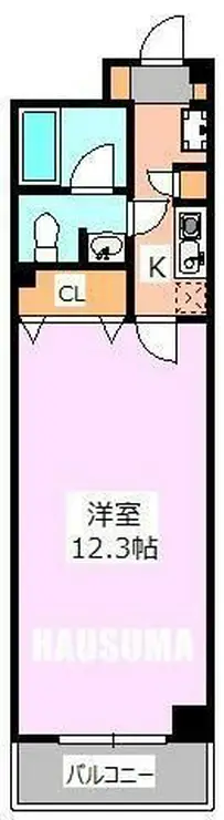 パークハイツ駒込 2階階 間取り