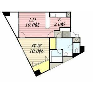 プレセランス・函館山(1LDK/3階)の間取り写真
