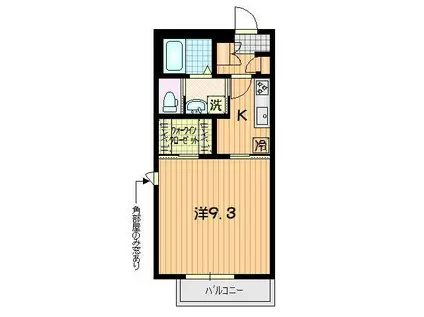 SHAMAISON PLANT B(1K/2階)の間取り写真