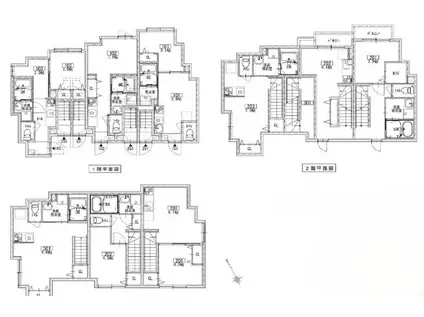 ソルナクレイシア下北沢(2DK/2階)の間取り写真