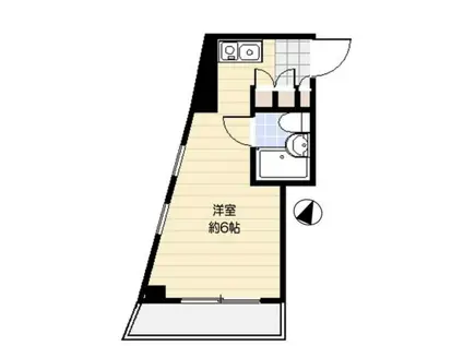 エトワール目白台(ワンルーム/4階)の間取り写真