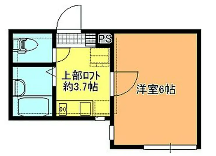 ロフト橋本 1階階 間取り