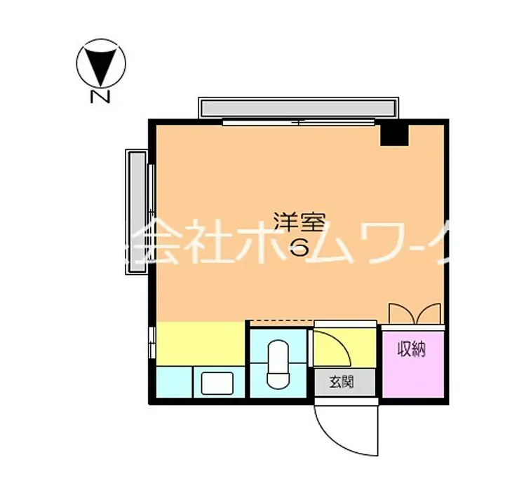 コーポ神宮 3階階 間取り