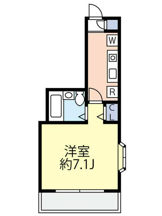 マイステージ立川 4階階 間取り