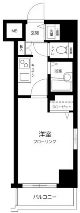 トーシンフェニックス笹塚駅前弐番館 2階階 間取り