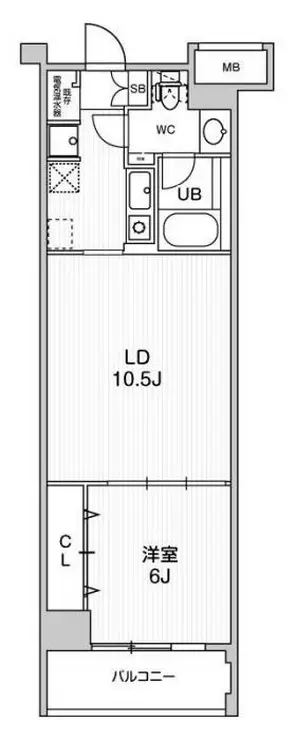 六本木デュープレックスエムズ 4階階 間取り