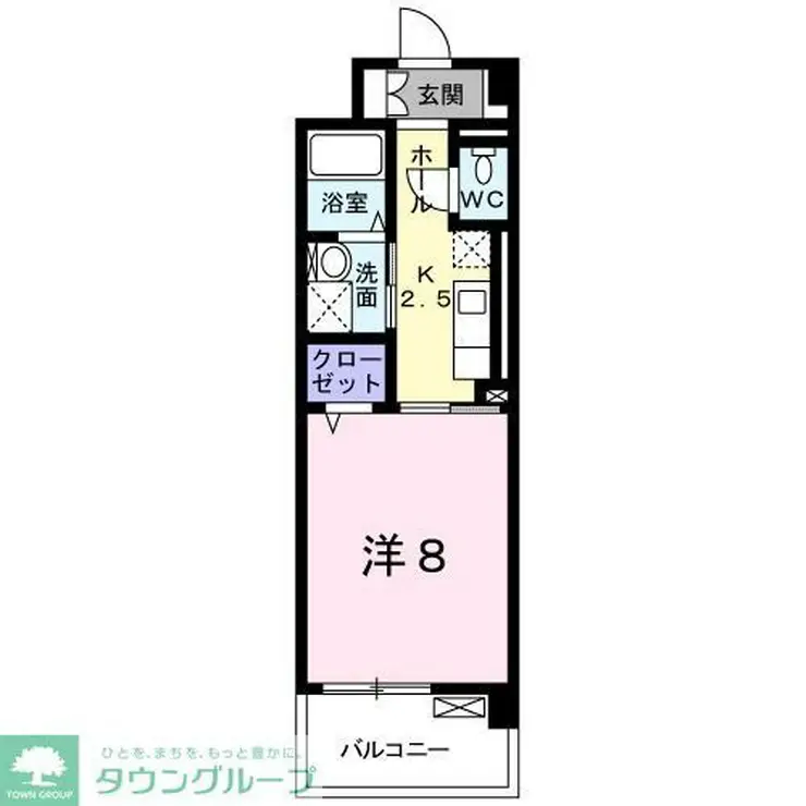 アヴニールヒルズ 2階階 間取り