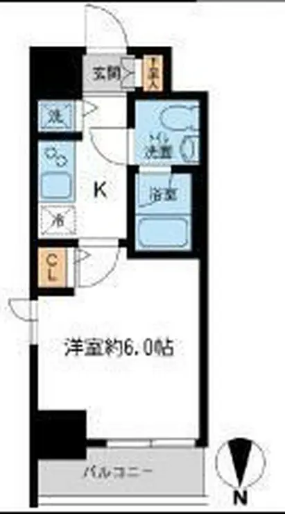 KDXレジデンス大島 10階階 間取り