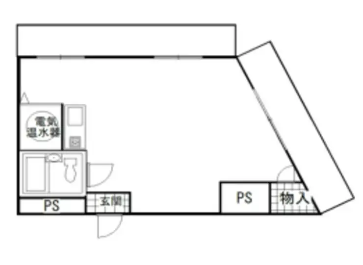 プレジデントハイツ五反田 9階階 間取り