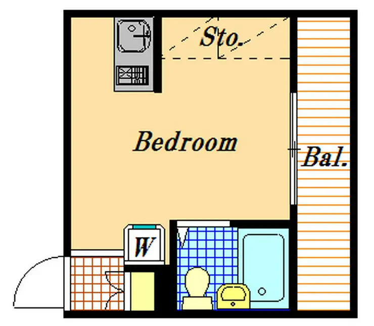 モビーレ浦安 2階階 間取り