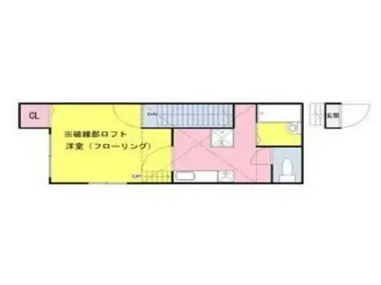 エスケー上池袋(1K/2階)の間取り写真