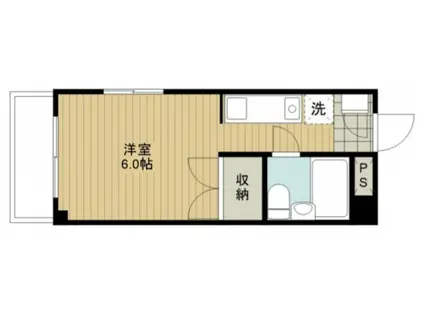 メゾン・ドゥ・フジ大宮(ワンルーム/5階)の間取り写真