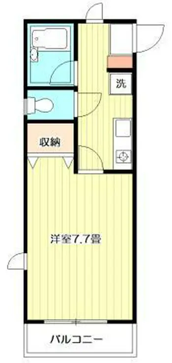 シュテルン南長崎 2階階 間取り