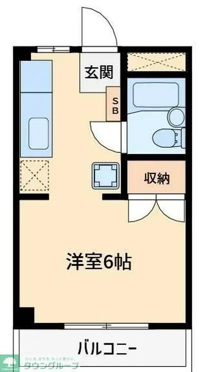 メゾングリーンライフ 3階階 間取り
