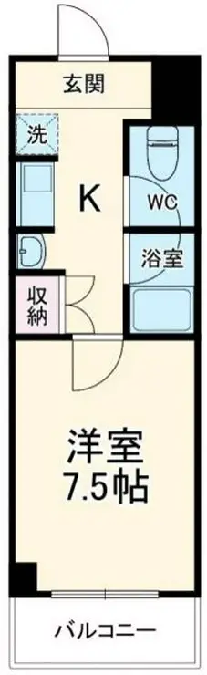 マスザワハイツ 2階階 間取り