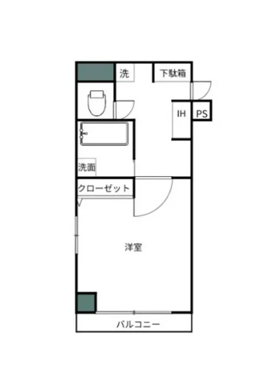 プレール三田 5階階 間取り