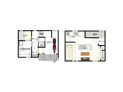 アヴェニューKSK(ワンルーム/1階)の間取り写真