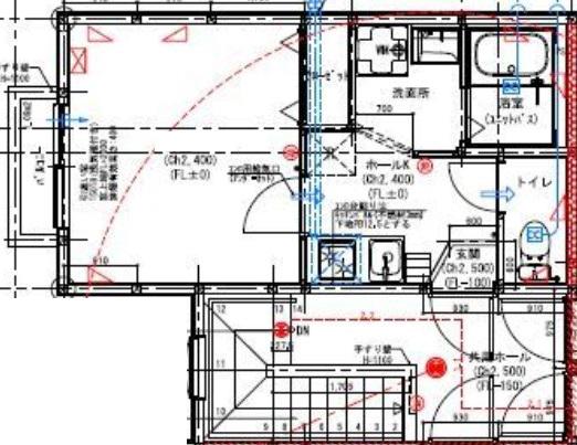 KASUKABE HIGASHI TERRACE(1K/1階)の間取り写真