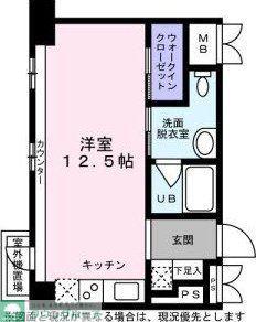 KDXレジデンス東桜I(ワンルーム/9階)の間取り写真