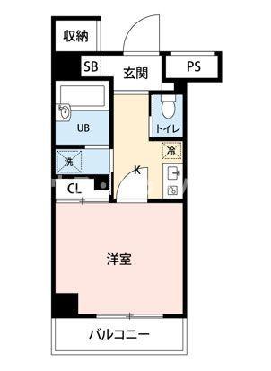 スカイコート本郷東大前壱番館(1K/2階)の間取り写真