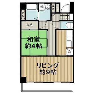 CASA・F・R(1LDK/3階)の間取り写真