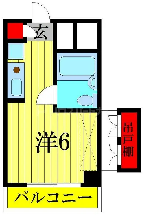 紫屋ビル 5階階 間取り