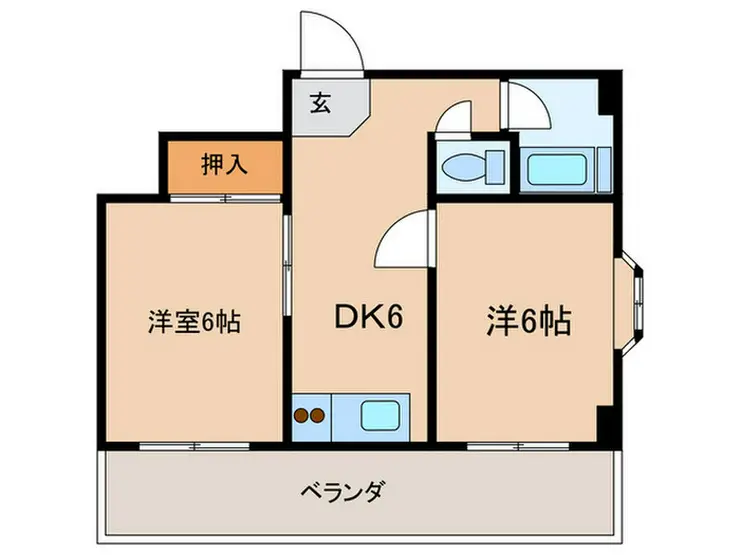 ペガサス 1階階 間取り