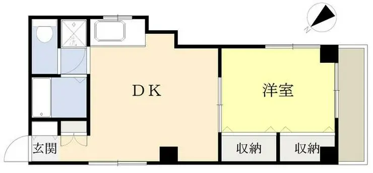 梁山下町ビル 3階階 間取り