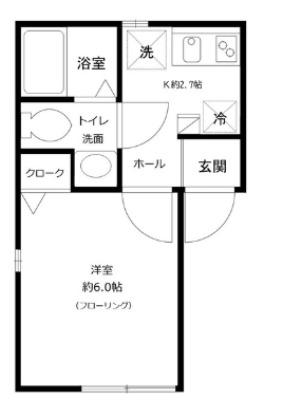アトレ東池袋(1K/1階)の間取り写真