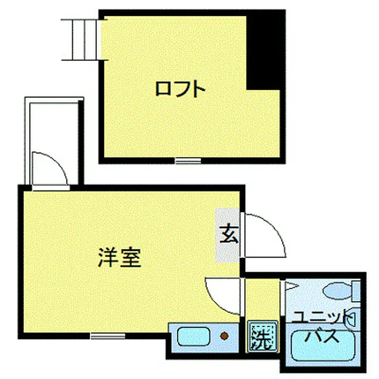 ゼネラルハイツ北千住 3階階 間取り