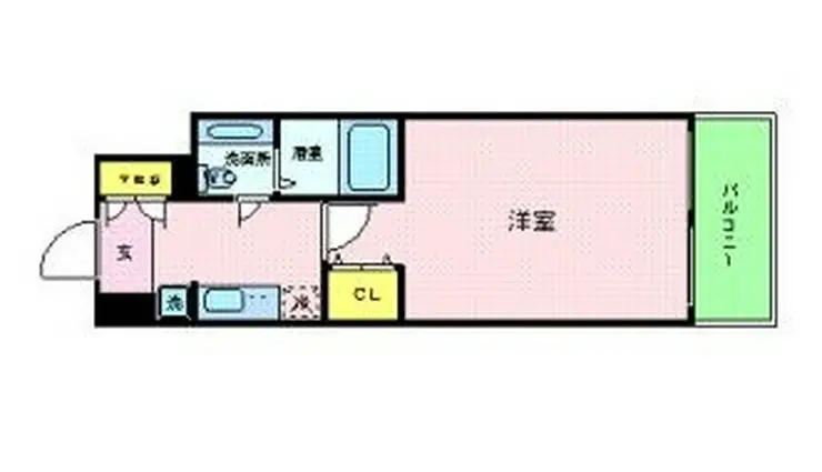 プレール・ドゥーク東京CANAL 6階階 間取り
