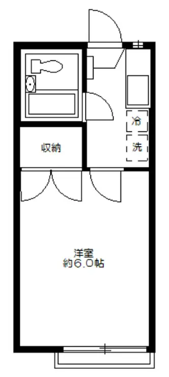 KYハイツ 1階階 間取り