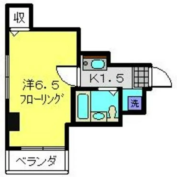 フィオリーレ・サーラ 2階階 間取り