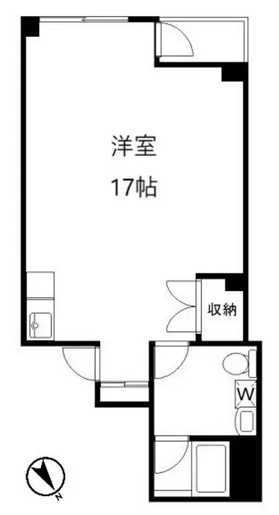 テラスハウス用賀 3階階 間取り