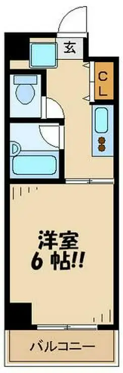 ルーブル上高井戸 4階階 間取り