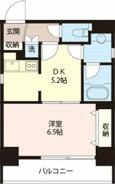 エスティメゾン神田 4階階 間取り