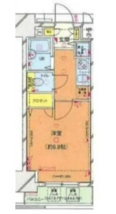 菱和パレス護国寺駅前 11階階 間取り