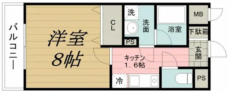 ルミエール・エタンセル 3階階 間取り