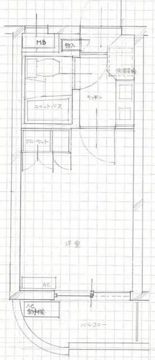 ラ・レジダンス・ド・パンデュール 1階階 間取り