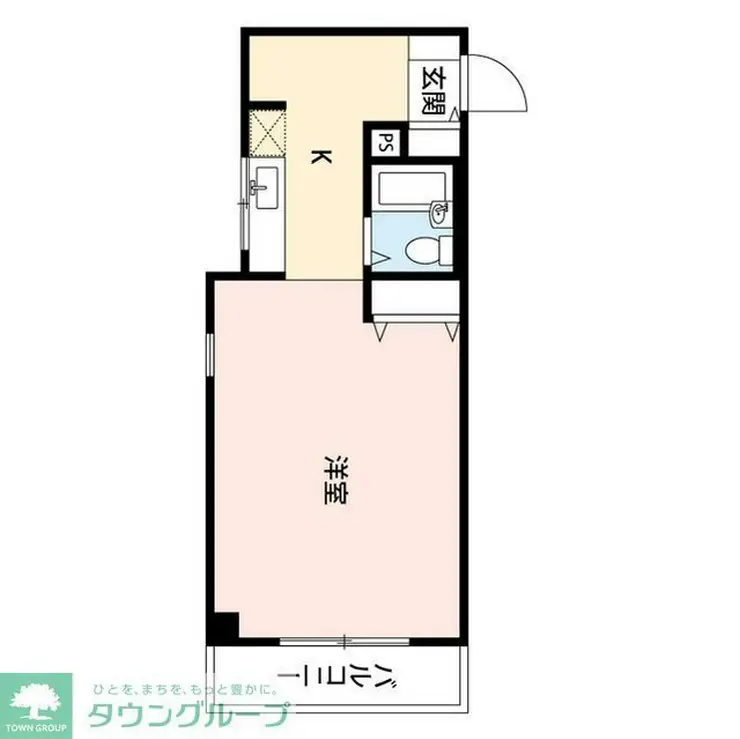 松濤マンション 3階階 間取り