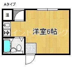 新川第5マンション(1K/4階)の間取り写真