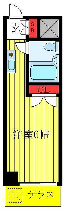 メゾン原 1階階 間取り